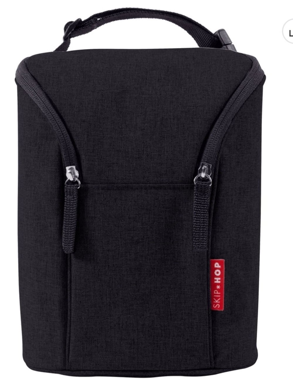 NWT Skip Hop Grab & Go Double Bottle Bag, Black